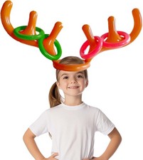 Party Ring Toss Game Inflatable, Novelty Gifts for Friends, Fun Games for Kids