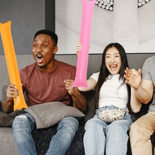  50 Pcs Football Rattle