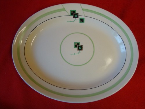 Art deco shelton ivory plate - ,