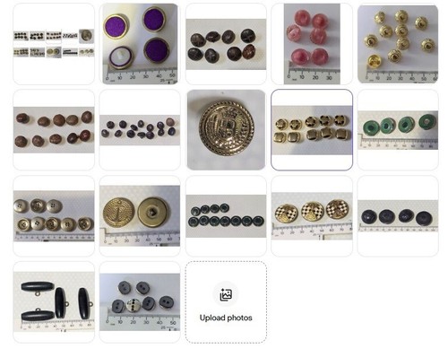 Vintage buttons many see - many,