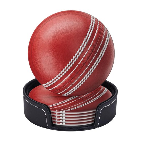 Pcs cricket drink coasters - cricket,