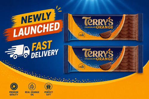 Terry chocolate orange - orange, large