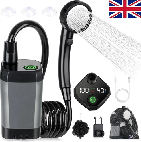 Portable shower 6000mah - shower,