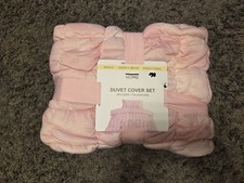 Single Duvet Cover Bedding Primark Home Rose Colour Brand New