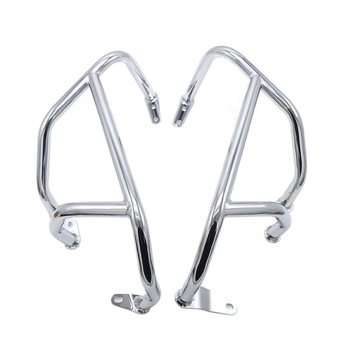 Motorcycle engine guard crash - engine,
