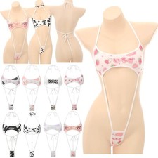 Women Swimsuit Extreme Lingerie Teddy Bikini Party Leotard Open Butt Bodysuit