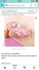 toddler bed