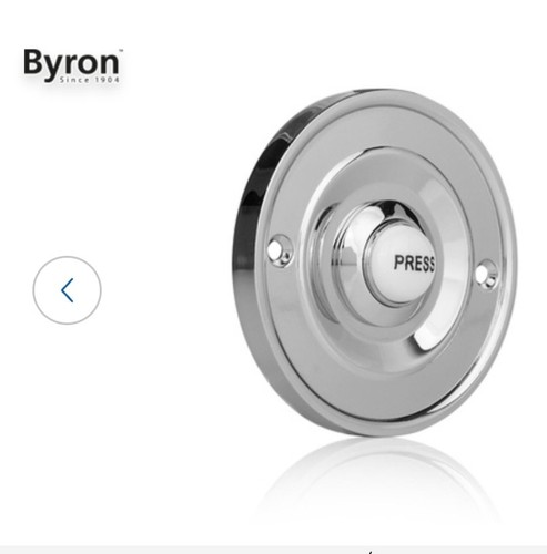 Byron built round bell push - in,