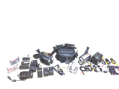Wide selection camcorders - a, of