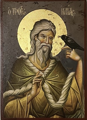 Prophet elijah icon - prophet, (elias)