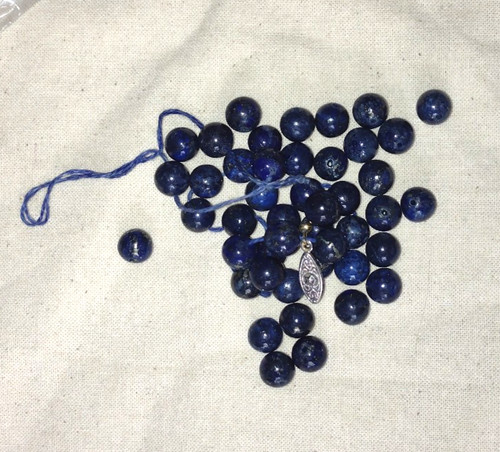 Lapis lazuli bead - lapis,