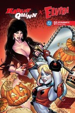 HARLEY QUINN X ELVIRA #1 CVR B