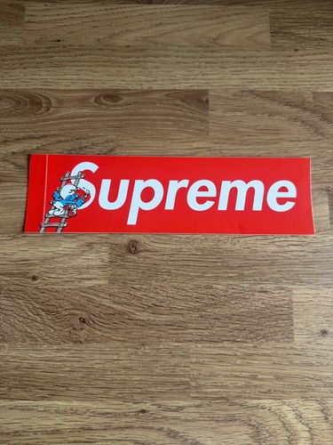 Supreme fw20 smurfs box logo - supreme,