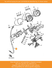 YAMAHA Speedometer Cable Assy