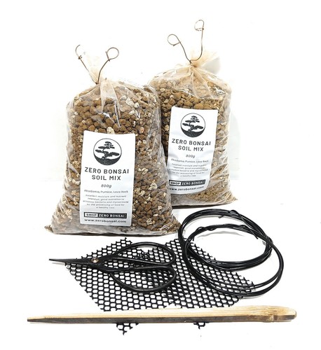 Bonsai soil kit 2x 800g - ,