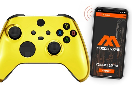 Chrome gold xbox one series - gold,