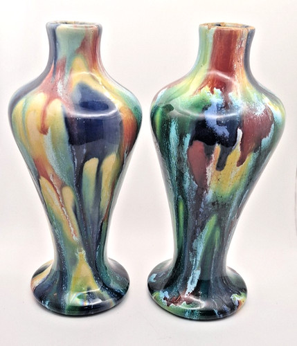 Antique pair art deco - art,