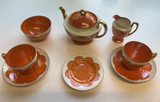 Art Deco China Tea Set for 2