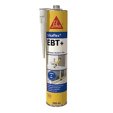 Sika Sikaflex EBT+ Adhesive, Sealant and Filler, White, 300 ml 