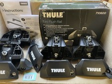 THULE 7106 FOOTPACK + THULE 6047 FITTING KIT SUBARU OUTBACK ESTATE 2014 - 20 VGC