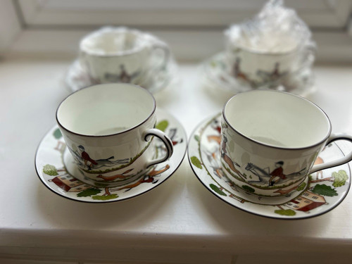 Wedgwood hunting scene - wedgwood,