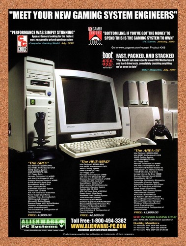 1998 alienware systems - alienware,