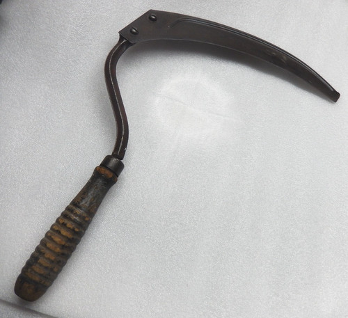 Vintage hand scythe - scythe, sickle