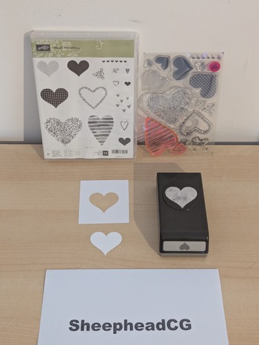 Stampin sweetheart punch - stampin',