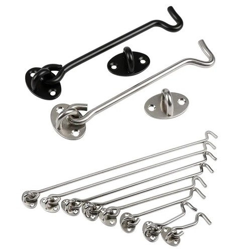 Cabin hook and - hook, lock