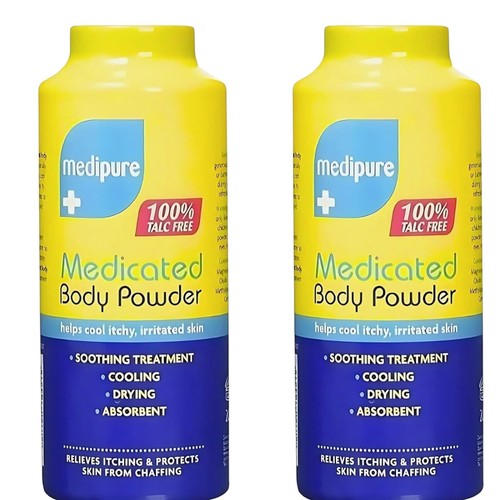 Medipure medicated body powder - medicated,