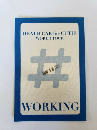 Vtg death cab - vtg, (2012)