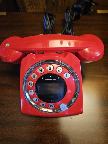 Sagemcom sixty retro red - sagemcom,