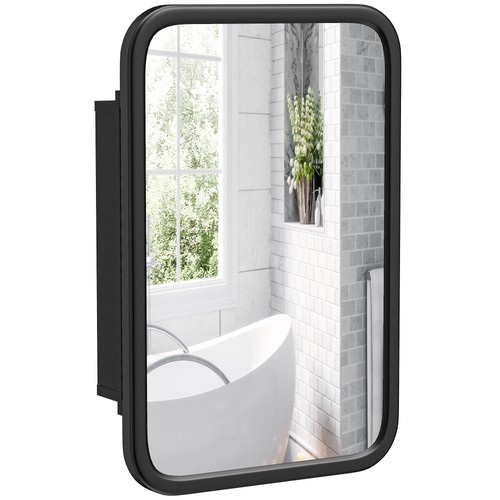 Homcom bathroom wall cabinet - wall,