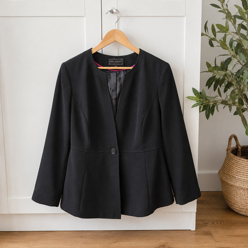 Ann harvey black fitted - harvey,