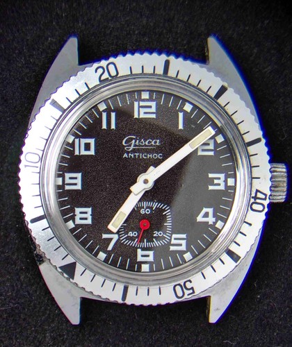 Gisca diver sub dial men - gisca, men's