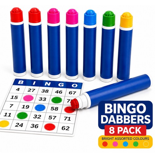 96pk bingo dabbers pens - bingo,