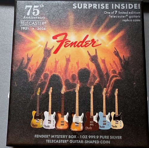Fender telecaster 1oz - telecaster, 999.9
