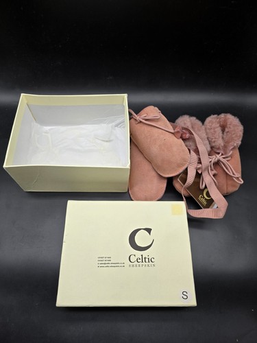Celtic sheepskin baby shoes - celtic,