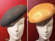 Beret Wooden Hat Block