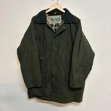 Vintage Wax Jacket Mens L