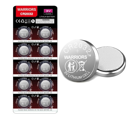 Warrior cr2032 coin - x,