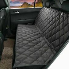 FITS NISSAN QASHQAI - Quilted Black Rear Seat Cover Pet Spill Seat Protection