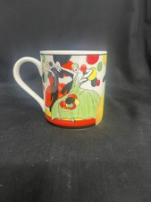 Bone china mug depicting a