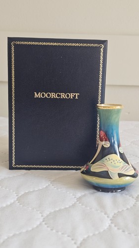 Moorcroft enamel mushroom - moorcroft,