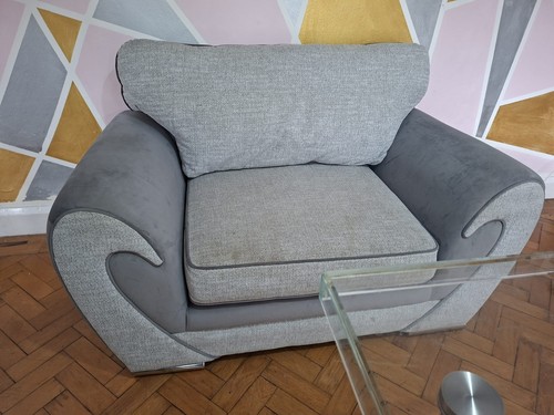 Double grey sofa - , and