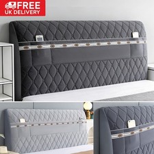 Luxury Quilted Headboard Cover