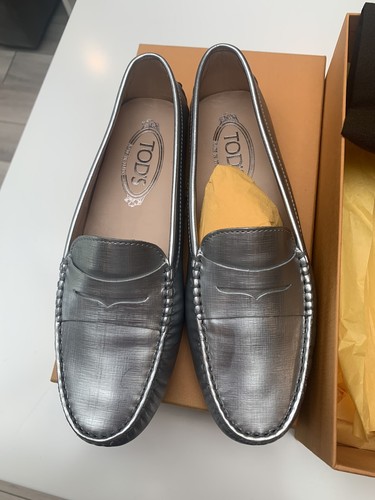 Tod ladies shoes - shoes, silver