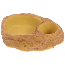 Tortoise Feeding Basin Household Reptile Food Holder Crawling Pet Bath Tub