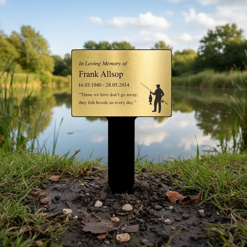 Personalised memorial stake - memorial,