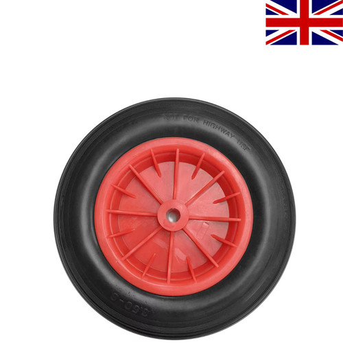Wheelbarrow wheel 5 8 pu - 14",